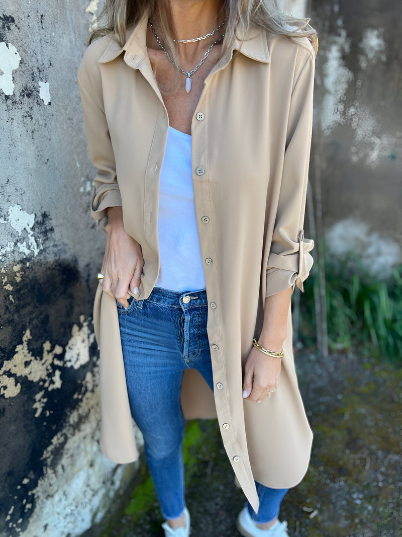 CYNTHIA™ | Klasikinė liemenė su apykakle pavasariui ir rudeniui