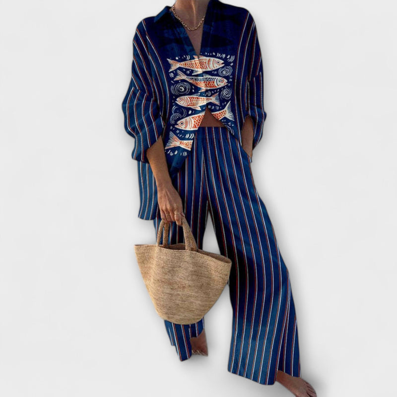 Zairine - Koi rašto rinkinys mėlynos spalvos